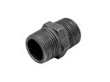 Male adaptor 3/4&quot; m.-m. black, AV Engineering