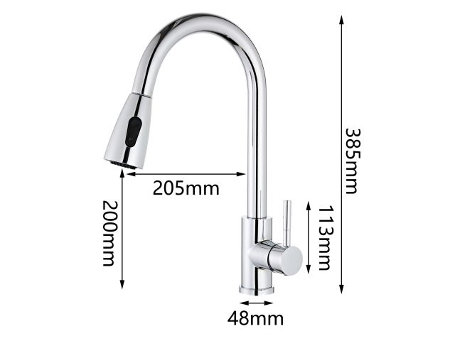 Image 2 Kitchen faucet zinc D35, series 820 ECONOCE