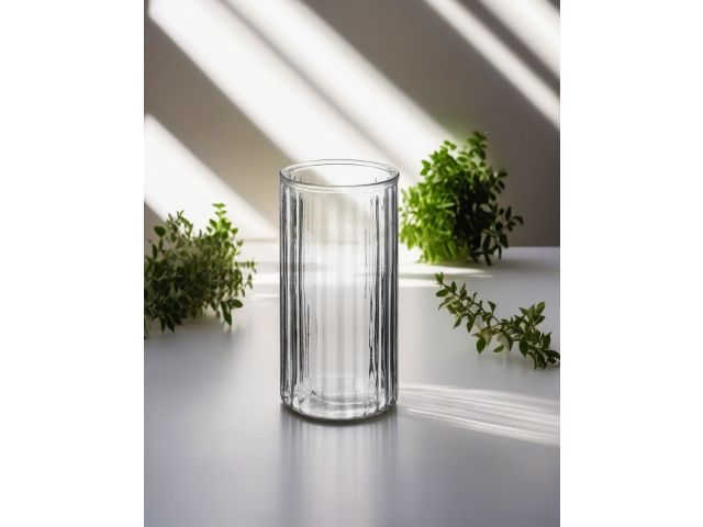Image 4 Flower vase, glass, 22х10,5 cm., series Brilliance, PERFECTO LINEA