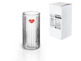 Watch image 2 Flower vase, glass, 22х10,5 cm., series Brilliance, PERFECTO LINEA