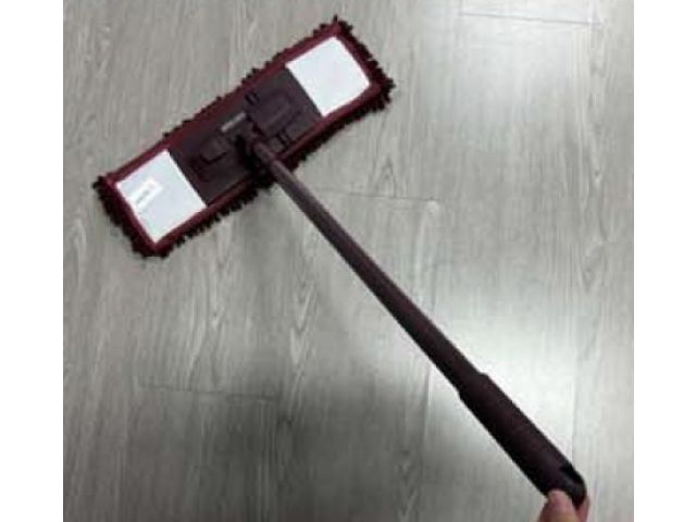 Chenille flat mop, wenge, PERFECTO LINEA