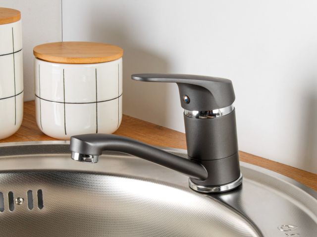 Image 3 Kitchen faucet D35, series 690 Black ECONOCE