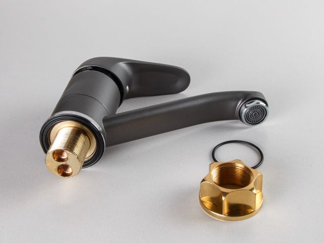 Image 4 Kitchen faucet D35, series 690 Black ECONOCE