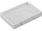 Soap dish ELEMENT MARBLE, white, PERFECTO LINEA