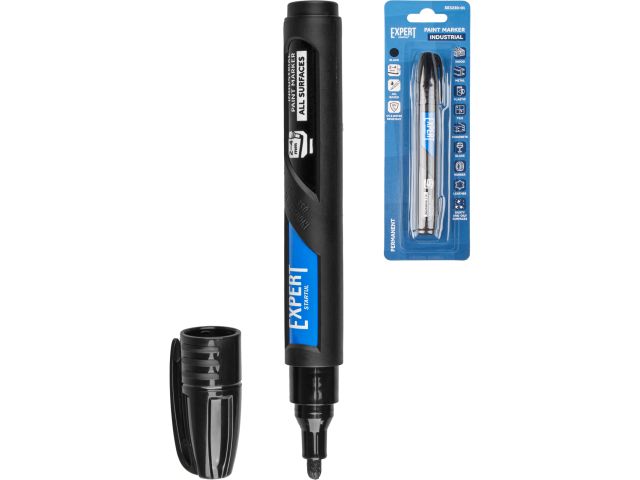 Permanent paint marker,black EXPERT STARTUL