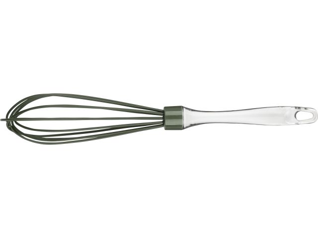 Silicone whisk, 23 x 5 cm, NATURAL GREEN, PERFECTO LINEA