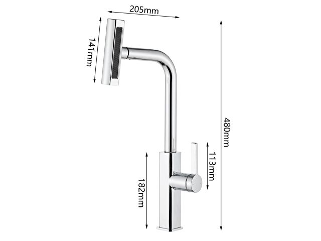 Image 2 Kitchen faucet zinc D35, series 820 ECONOCE