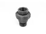 Straight fitting cone 3/4&quot; f.-m. black, AV Engineering