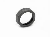 Locknut 1 1/2&quot; black, AV Engineering