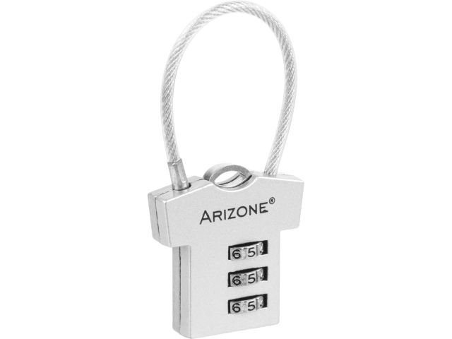 Image 2 Combination padlock, orange, ARIZONE