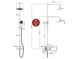 Watch image 2 Shower system D35, series 750 ECONOCE