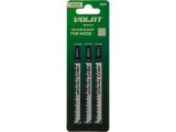 Jig saw blades for wood T101D (3PCS/SET) VOLAT
