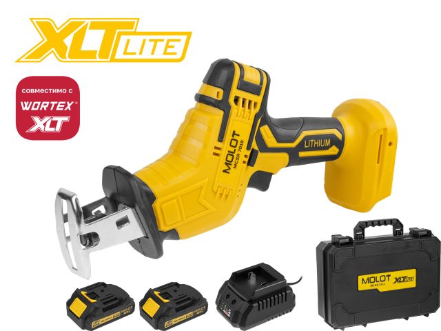 Cordless reciprocating saw MOLOT MCSR 7018 XLT Lite SET