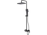 Two handle zinc shower system (type I), series 810 ECONOCE