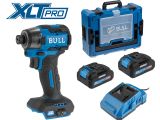 Cordless impact wrench/screwdriver BULL CID 2218 SET Xcase