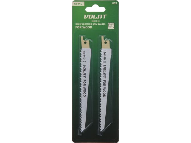 Reciprocating saw blades for wood S644D 2pcs/set VOLAT