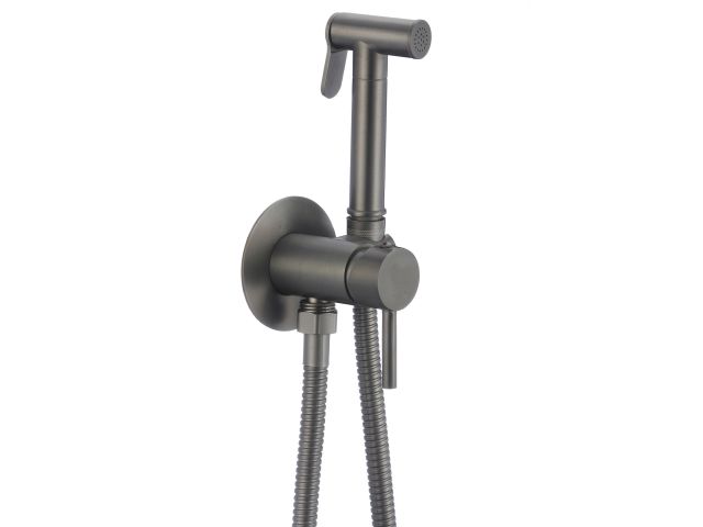 Bidet faucet D25-A, SETA series gunmetal, AV Engineering