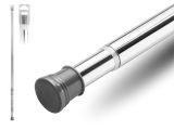 Shower rod, aluminum, sliding, 2.0 m, silver, PERFECTO LINEA