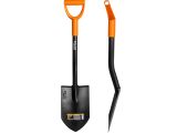 Spade with metal handle 820mm STARTUL METSA