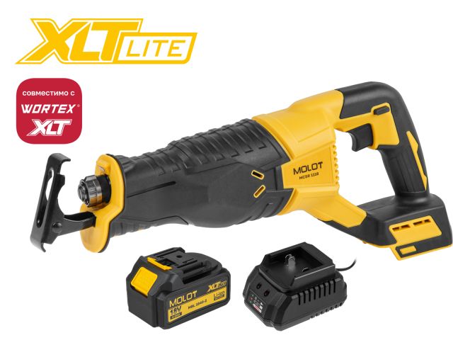 Cordless reciprocating saw MOLOT MCSR 1118 XLT Lite SET