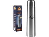 Vacuum bottle, 1000 ml, stainless steel, ARIZONE