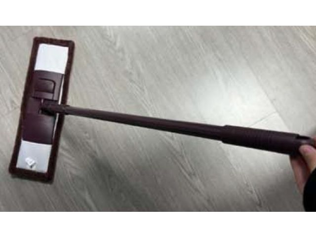Microfiber flat mop, wenge, PERFECTO LINEA