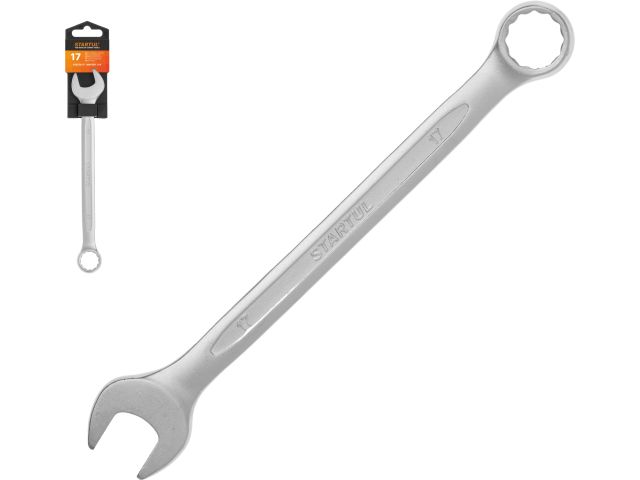 Combination wrench 17mm STARTUL MASTER