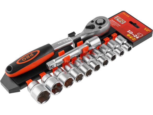 Socket set 1/2&quot; 12pcs PRO STARTUL