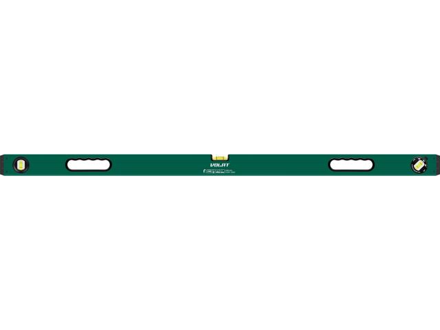 Spirit level 1200mm 3 vials: 90° 180° 45° with magnets VOLAT