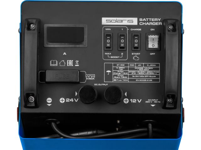 Image 3 Battery charger with jump start SOLARIS ST-402