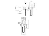 Watch image 2 Bidet faucet brass D35, series NEO AV Engineering