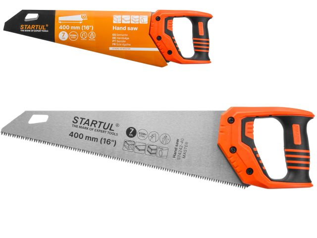 Hand saw for wood 400mm 7TPI STARTUL MASTER