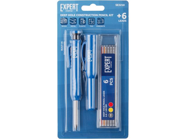 Image 6 Deep hole construction pencil with lead set EXPERT STARTUL