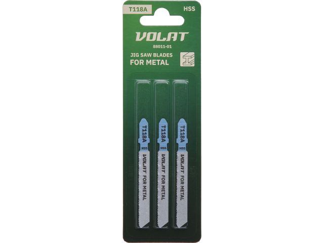Image 1 Jig saw blades for metal T118А 3pcs/set VOLAT