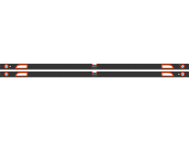 Image 1 Spirit level 2000mm 3 vials: 90° 180° 45° with magnets STARTUL PROFI