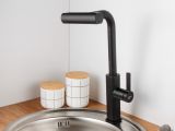 Watch image 4 Kitchen faucet zinc D35 black, series 820 ECONOCE