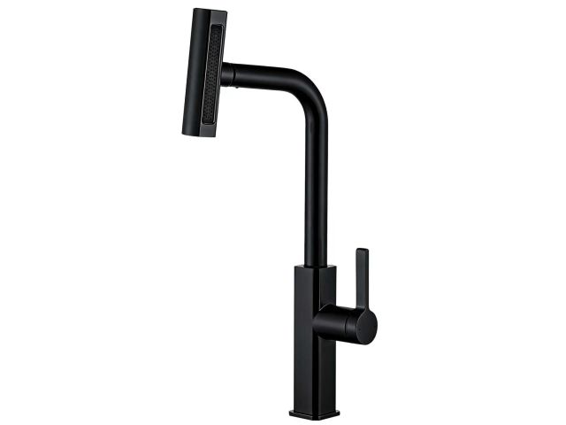 Kitchen faucet zinc D35 black, series 820 ECONOCE