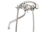 Two handle zinc bath faucet (type I), series 480, ECONOCE