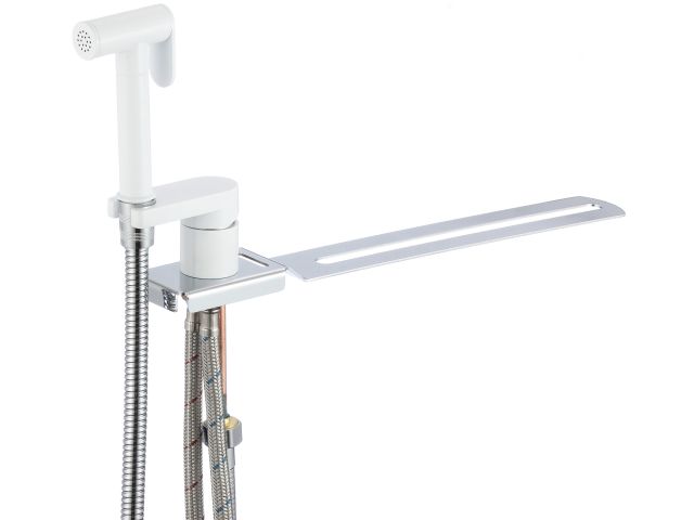 Bidet faucet D25-A, SETA series white, AV Engineering