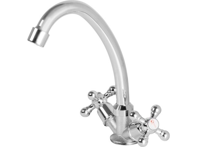 Two handle zinc kitchen faucet (type I), series 480, ECONOCE