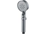 Shower head with water button, 5-functions, ECONOCE