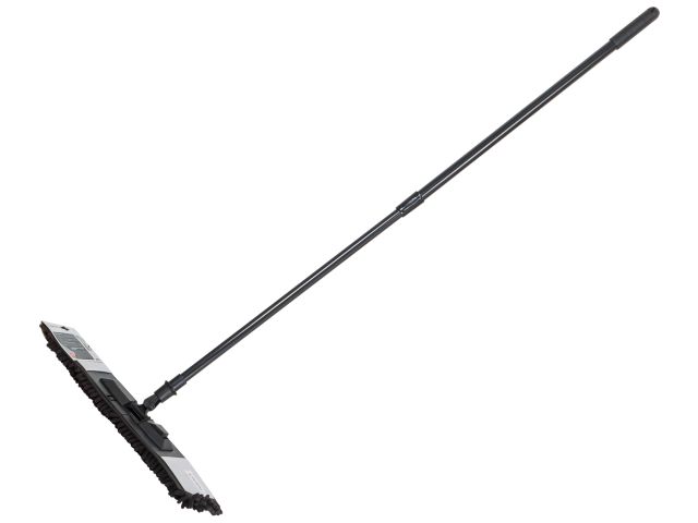 Chenille flat mop, black, PERFECTO LINEA