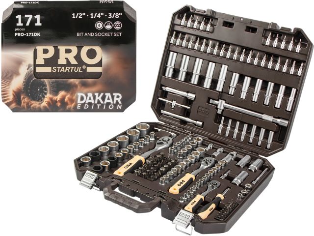 Socket set 171pcs PRO STARTUL DAKAR