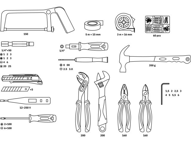 Image 11 Tool set 100pcs VOLAT