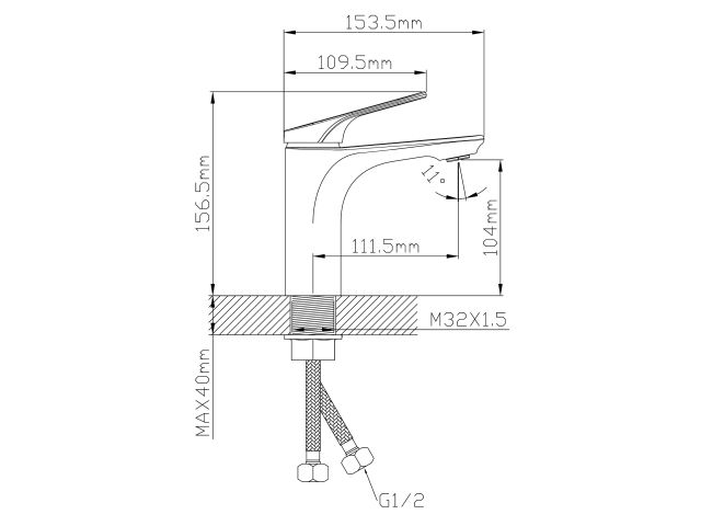 Image 3 Basin faucet D35, series 760 ECONOCE
