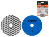 Flexible diamond polishing pad 100mm P50 dry GEPARD
