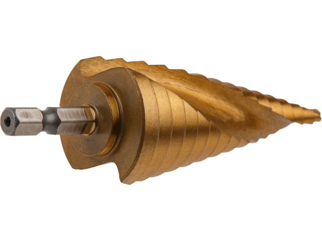 Image 4 Step drill bit HSS 4-32mm 15 steps GEPARD