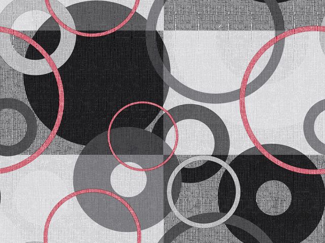 Table oilcloth, PVC-coated non-woven base, &quot;DECO&quot; collection, 1 linear meter, PERFECTO LINEA