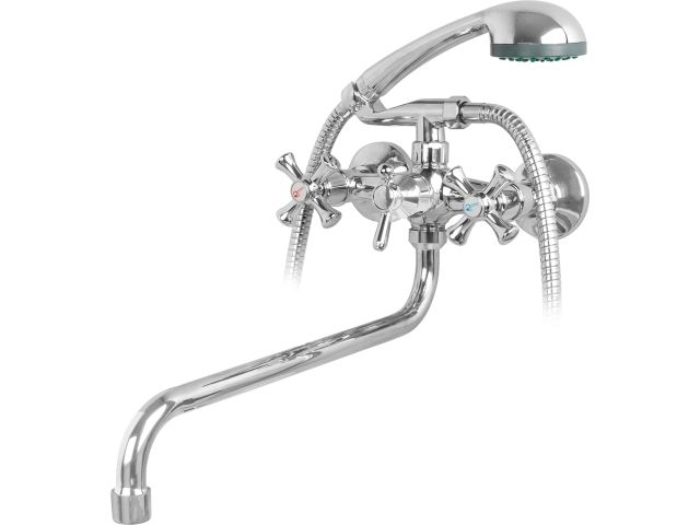 Two handle zinc bath faucet (type I), series 410, ECONOCE