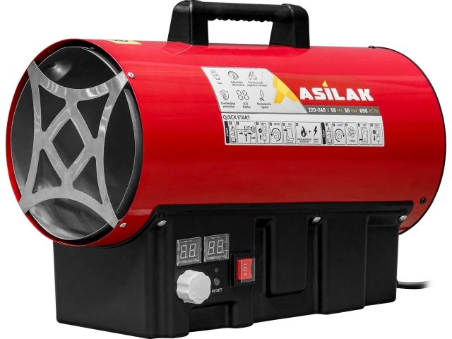 LP gas forced air heater ASILAK SLG-30000